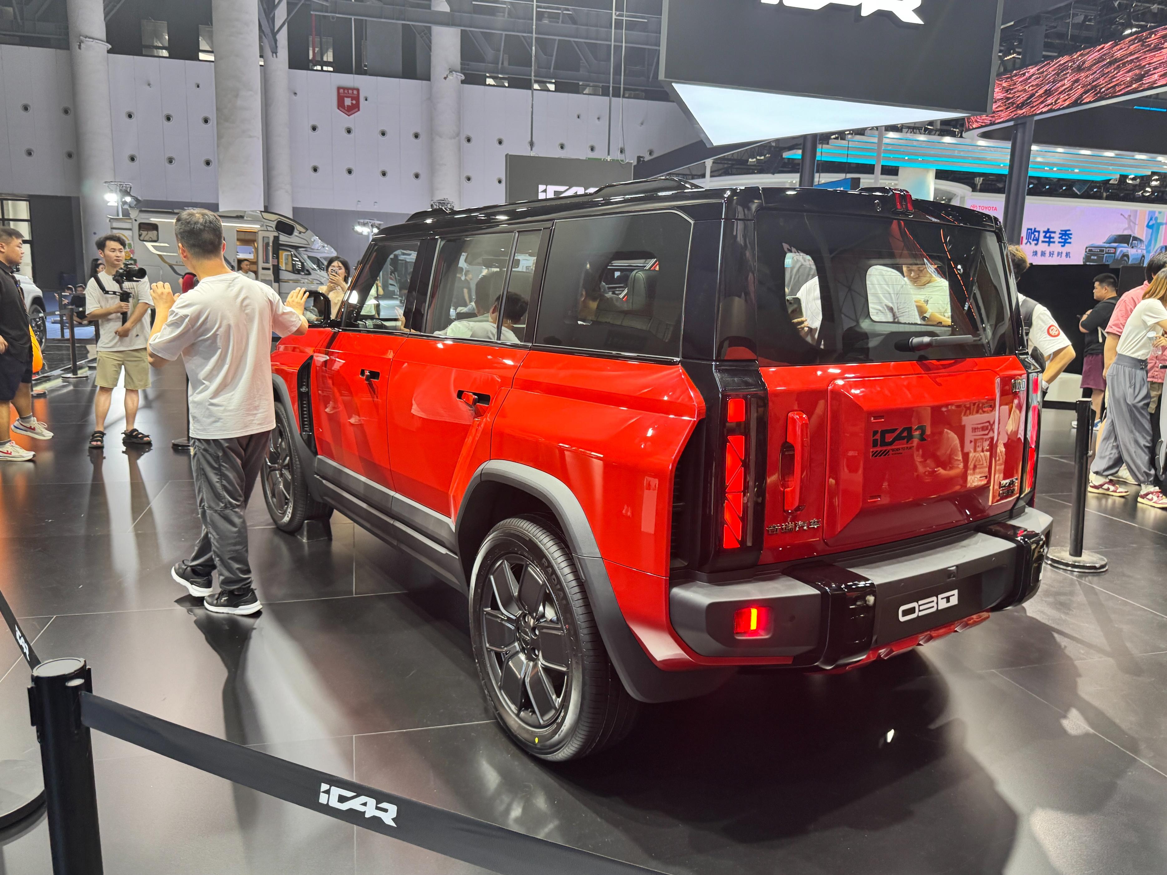 13.98万元起！奇瑞iCAR03T成都车展上市