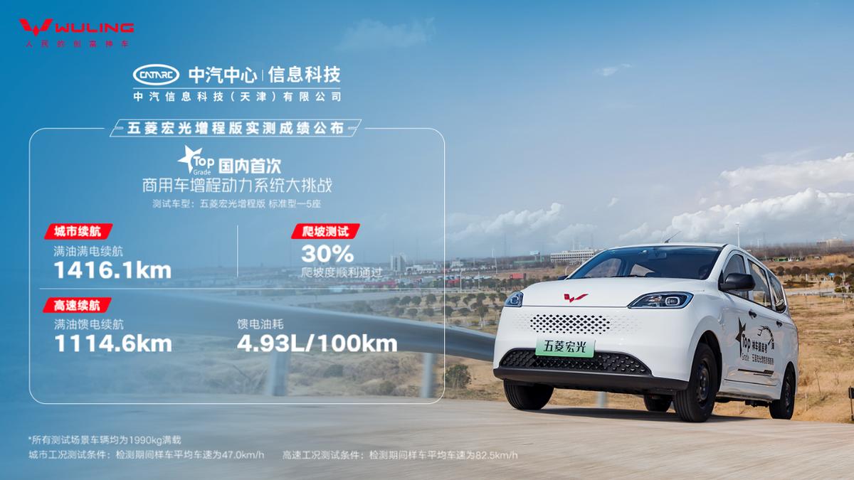 6.88万元起!全球首款6万级增程后驱MPV五菱宏光增程版正式上市