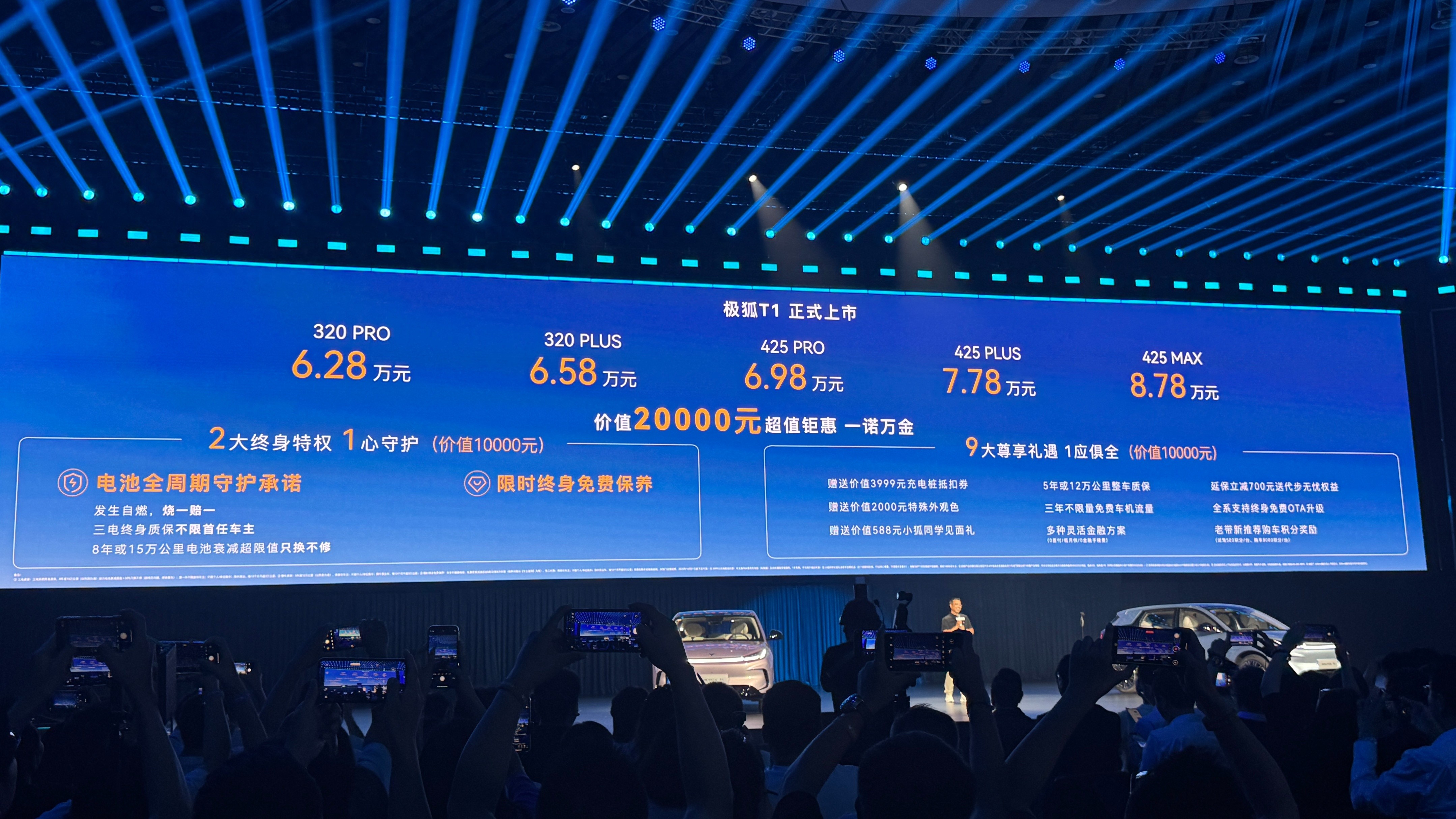 指导售价6.28万元起！极狐 T1正式上市