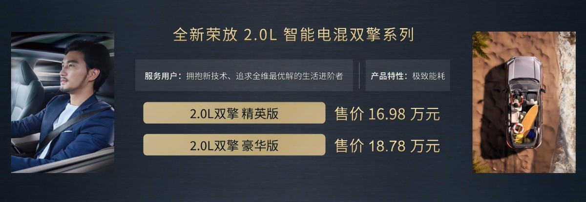 售价16.98万起，第六代全新荣放正式接受预订
