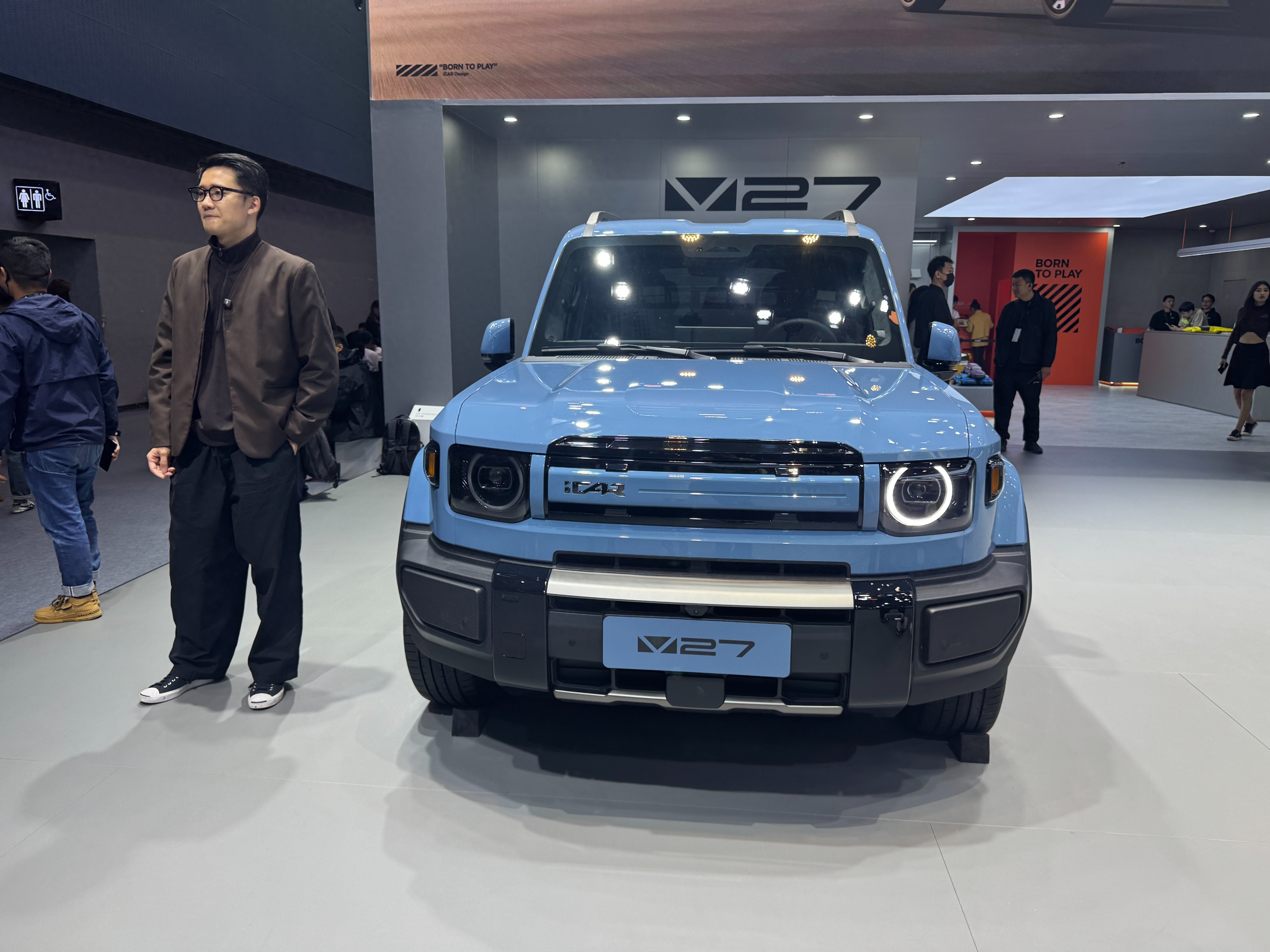 2025年 12 月开启盲订！ 奇瑞iCar V27在2025年广州车展全球首秀