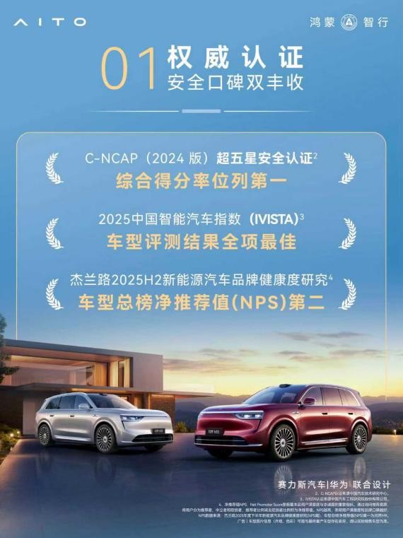 问界M8豪揽多项权威认证，以标杆级实力引领新豪华体验升级