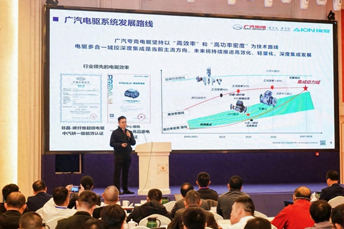 99%全球最高电效率！广汽非晶合金电驱将在埃安N60上搭载！