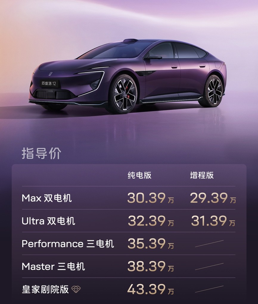 阿维塔双车重磅发布 新阿维塔12上市、阿维塔06T开启预售