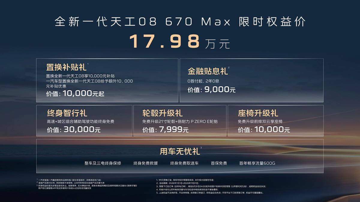 守牢安全底线，拉满新鲜体验 全新一代天工08重磅登场
