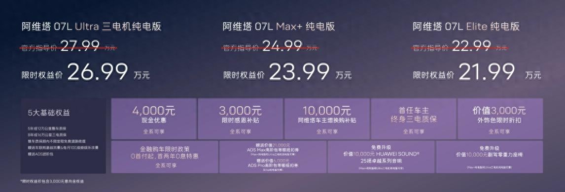 阿维塔07L上市22.99万元起，全球品牌代言人张凌赫亮相发布会
