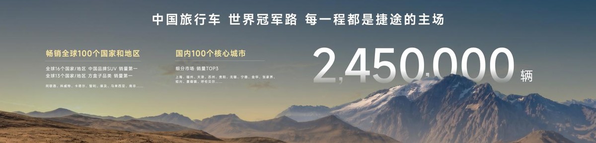 可城可野可旅行 捷途旅行者7开启小订